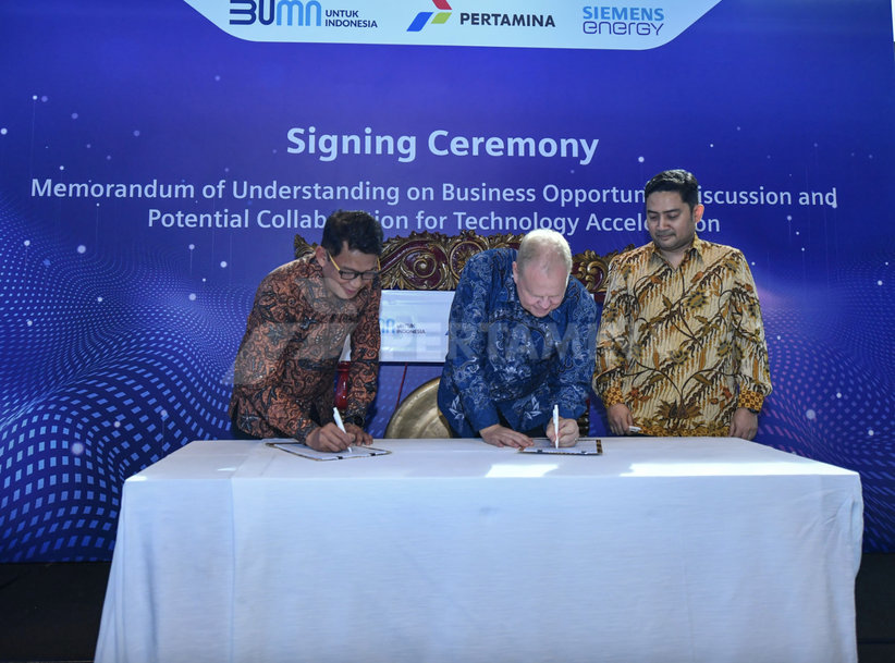 PERTAMINA-SIEMENS ENERGY SIAP WUJUDKAN TRANSISI ENERGI BERKELANJUTAN