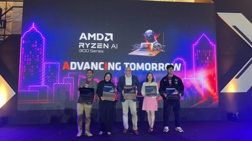 AMD Indonesia Resmi Meluncurkan Prosesor Terbaru AMD Ryzen™ AI 300 Series!