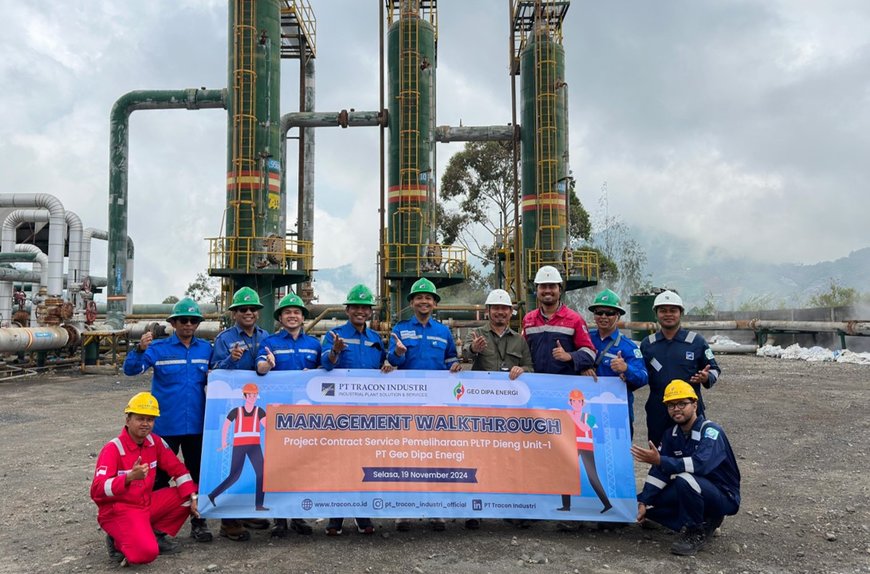 Tingkatkan Sinergi dan Perkuat Kolaborasi, Tracon Gelar MWT di Proyek PLTP Geo Dipa Energi